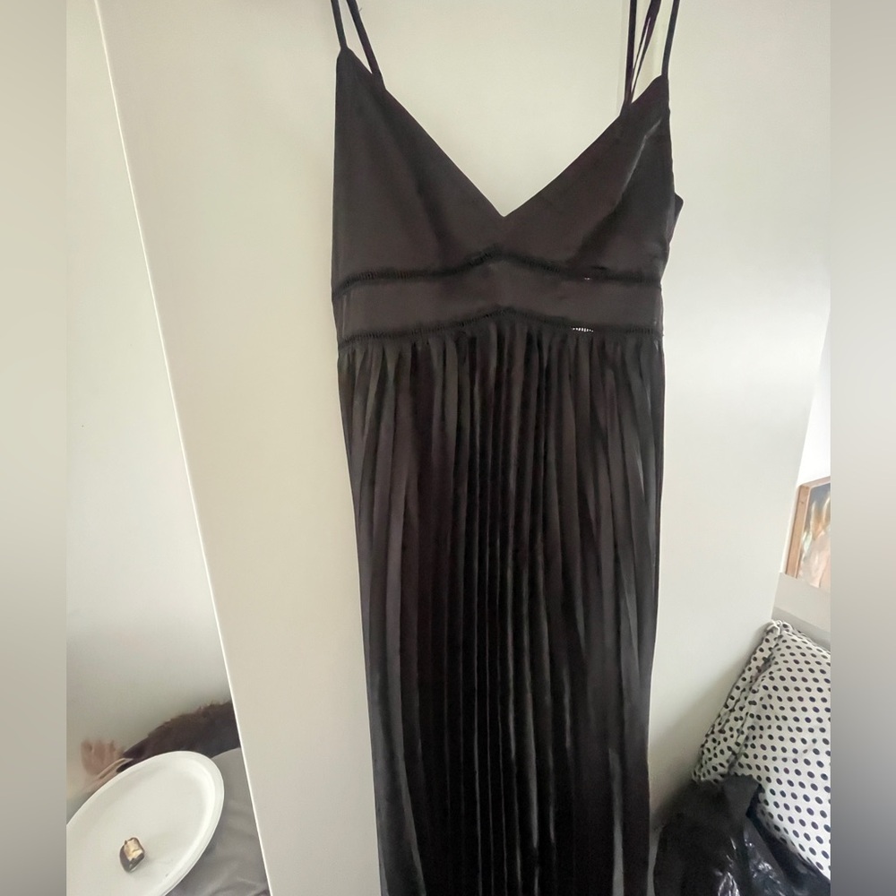 Saks Fifth Avenue Black Maxi Dress